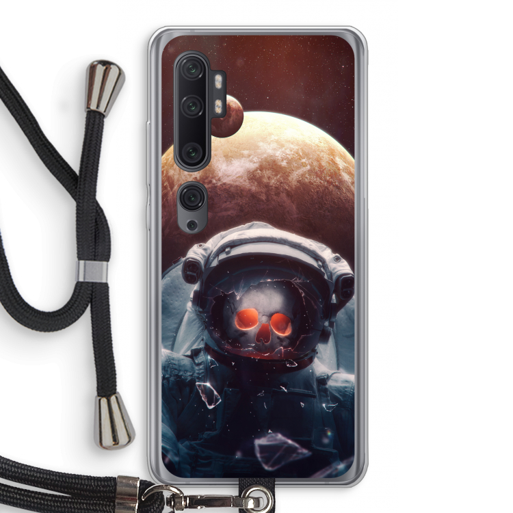 Voyager: Xiaomi Mi Note 10 Pro Transparant Hoesje met koord