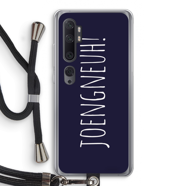 Joengneuh!: Xiaomi Mi Note 10 Pro Transparant Hoesje met koord
