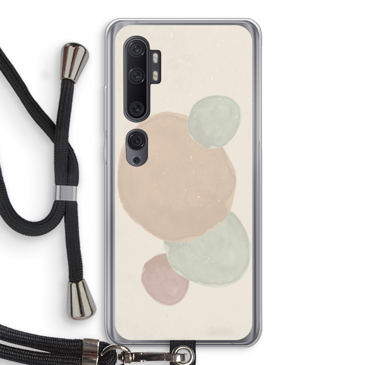 Geo #9: Xiaomi Mi Note 10 Pro Transparant Hoesje met koord