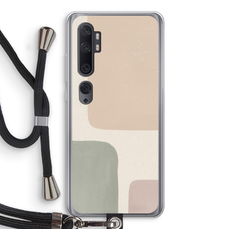 Geo #7: Xiaomi Mi Note 10 Pro Transparant Hoesje met koord
