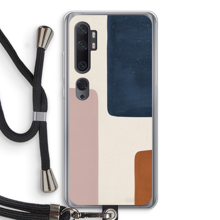 Geo #5: Xiaomi Mi Note 10 Pro Transparant Hoesje met koord