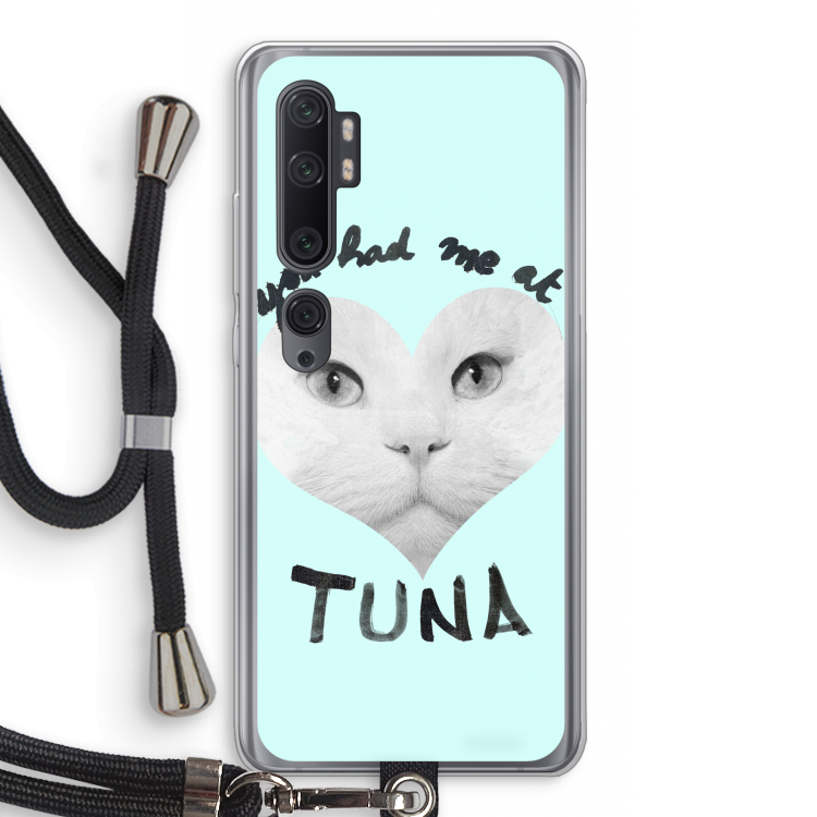 You had me at tuna: Xiaomi Mi Note 10 Pro Transparant Hoesje met koord