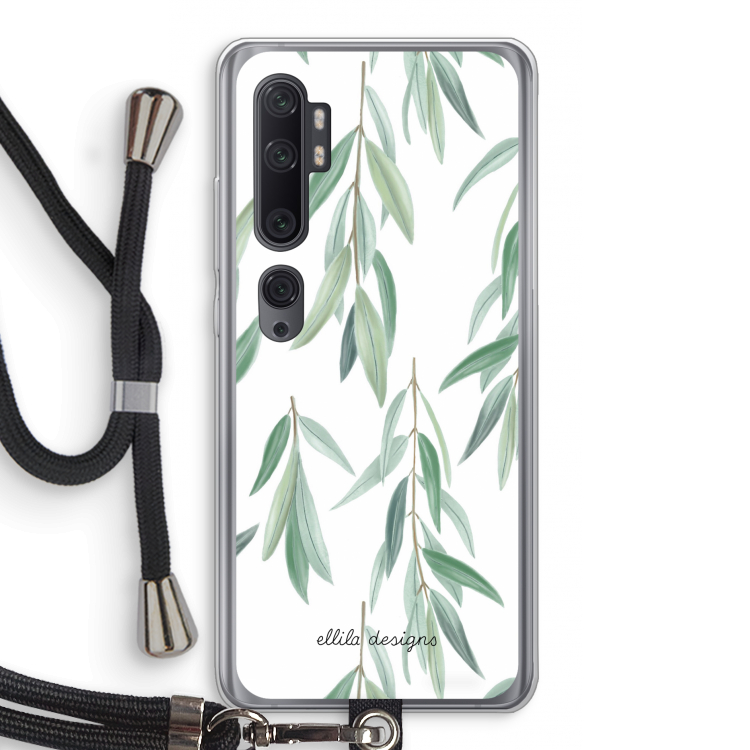 Branch up your life: Xiaomi Mi Note 10 Pro Transparant Hoesje met koord