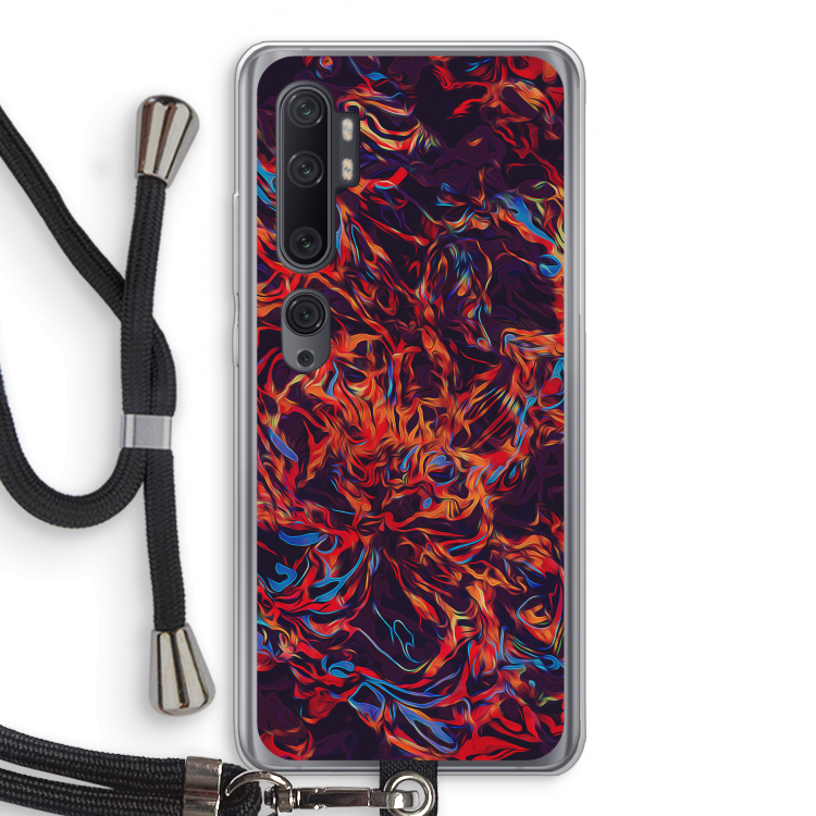 Lucifer: Xiaomi Mi Note 10 Pro Transparant Hoesje met koord
