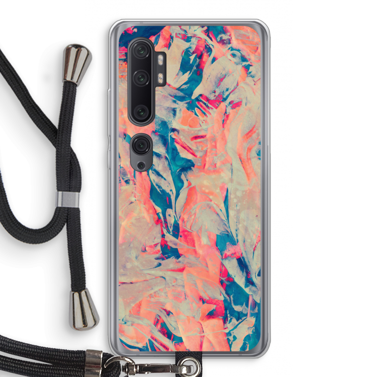 Alone: Xiaomi Mi Note 10 Pro Transparant Hoesje met koord