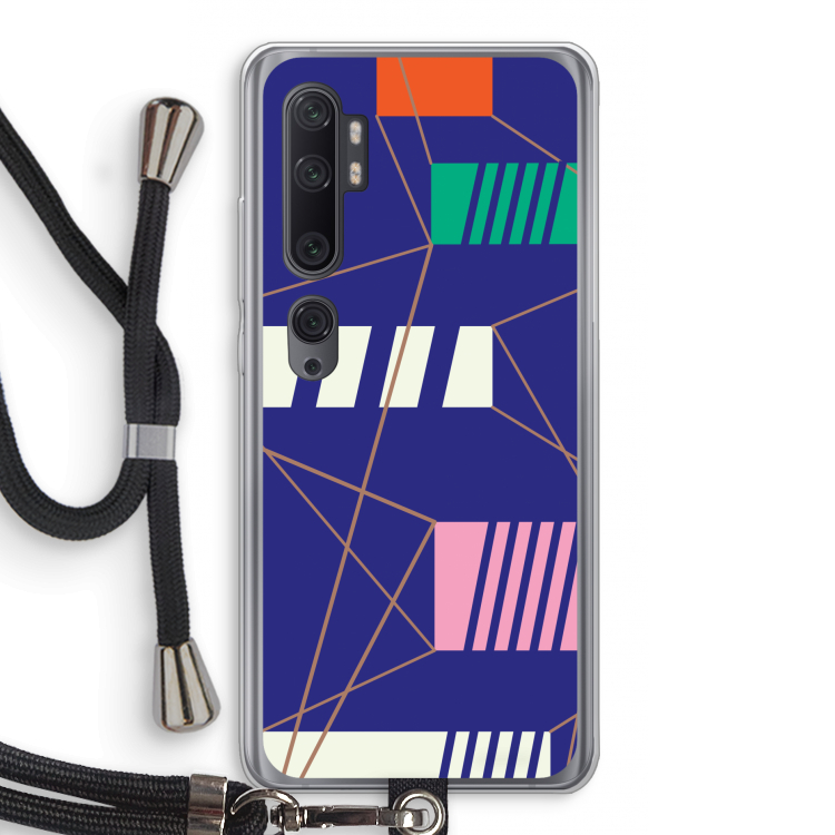 Gestalte 5: Xiaomi Mi Note 10 Pro Transparant Hoesje met koord