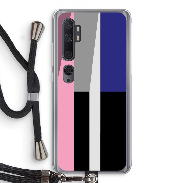 Gestalte 4: Xiaomi Mi Note 10 Pro Transparant Hoesje met koord