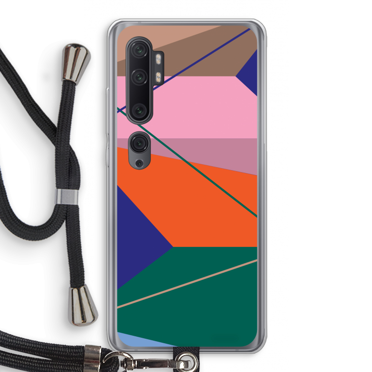 Gestalte 1: Xiaomi Mi Note 10 Pro Transparant Hoesje met koord
