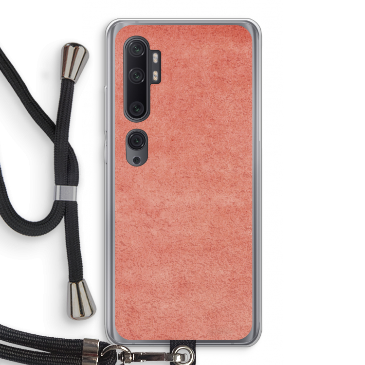 Marrakech Walls: Xiaomi Mi Note 10 Pro Transparant Hoesje met koord