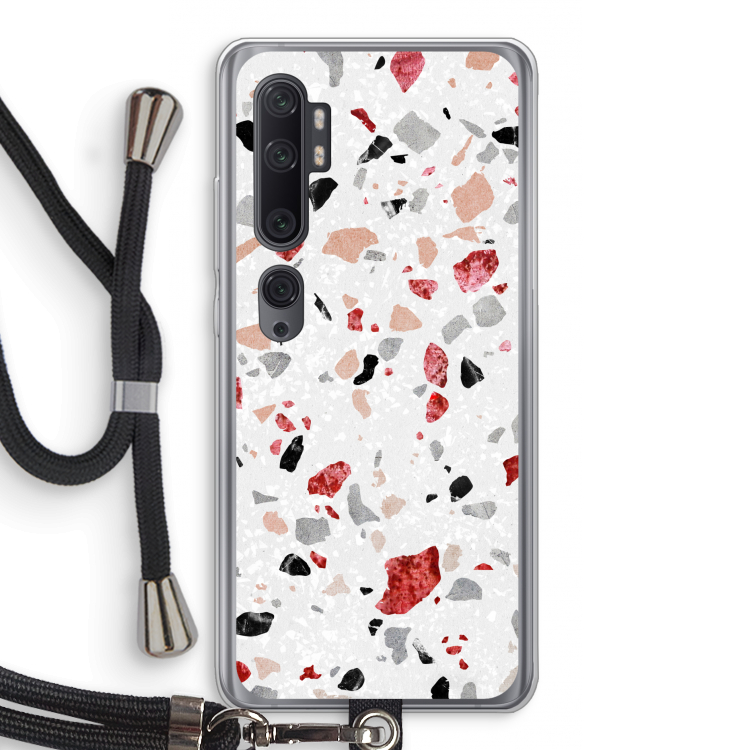 Terrazzo N°12: Xiaomi Mi Note 10 Pro Transparant Hoesje met koord