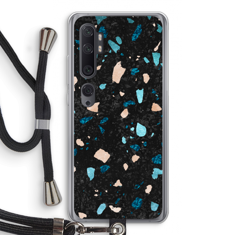 Terrazzo N°11: Xiaomi Mi Note 10 Pro Transparant Hoesje met koord