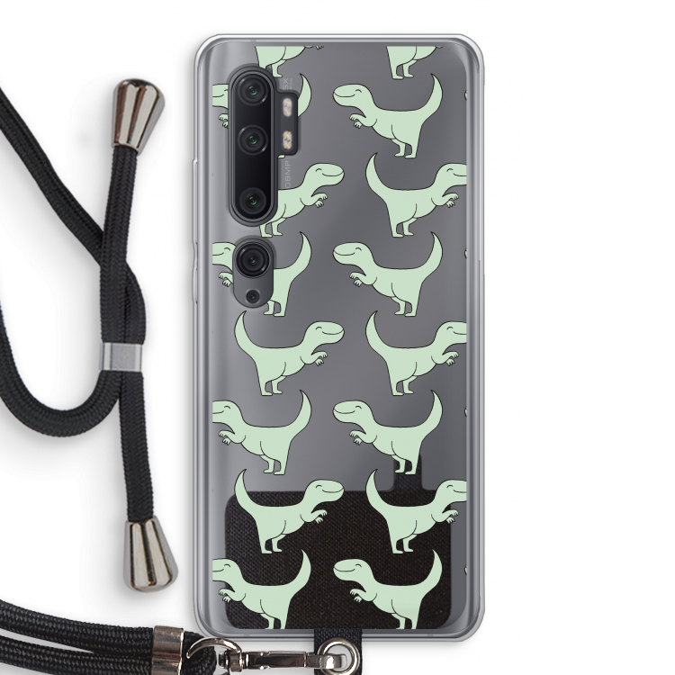 Dinos: Xiaomi Mi Note 10 Pro Transparant Hoesje met koord
