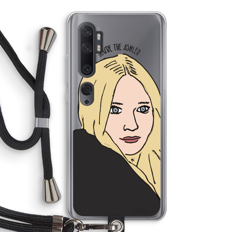 Ashley: Xiaomi Mi Note 10 Pro Transparant Hoesje met koord