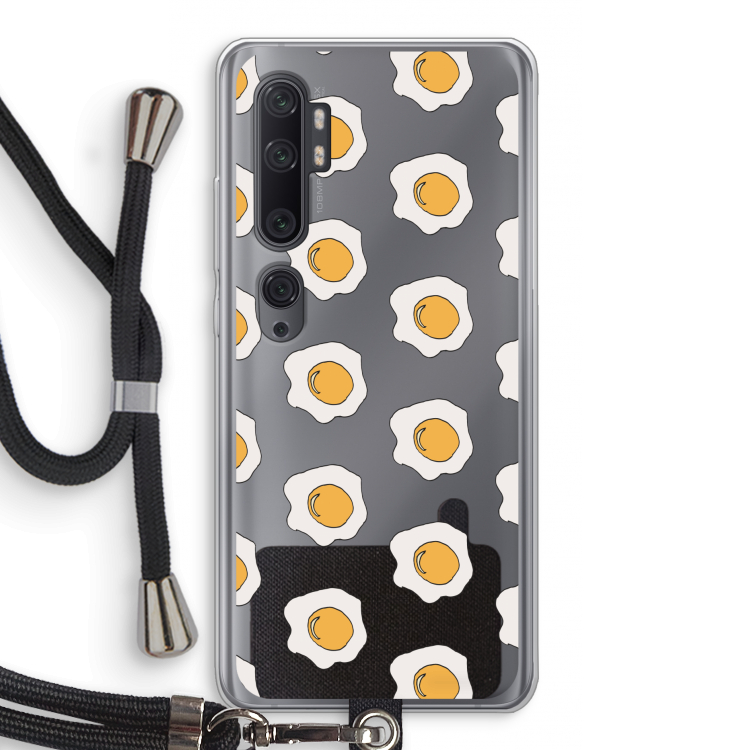 Bacon to my eggs #1: Xiaomi Mi Note 10 Pro Transparant Hoesje met koord