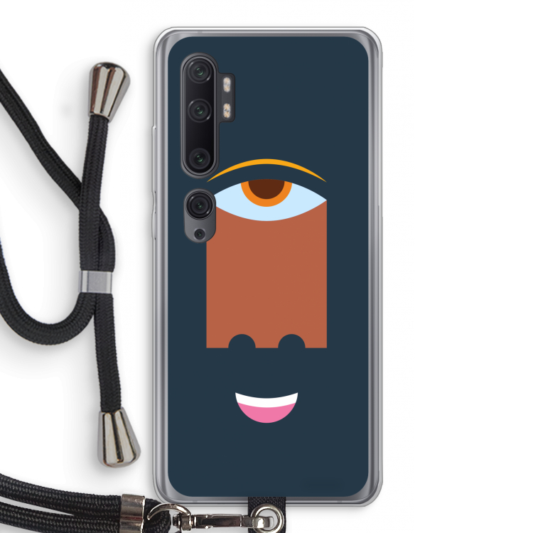 Mono M: Xiaomi Mi Note 10 Pro Transparant Hoesje met koord