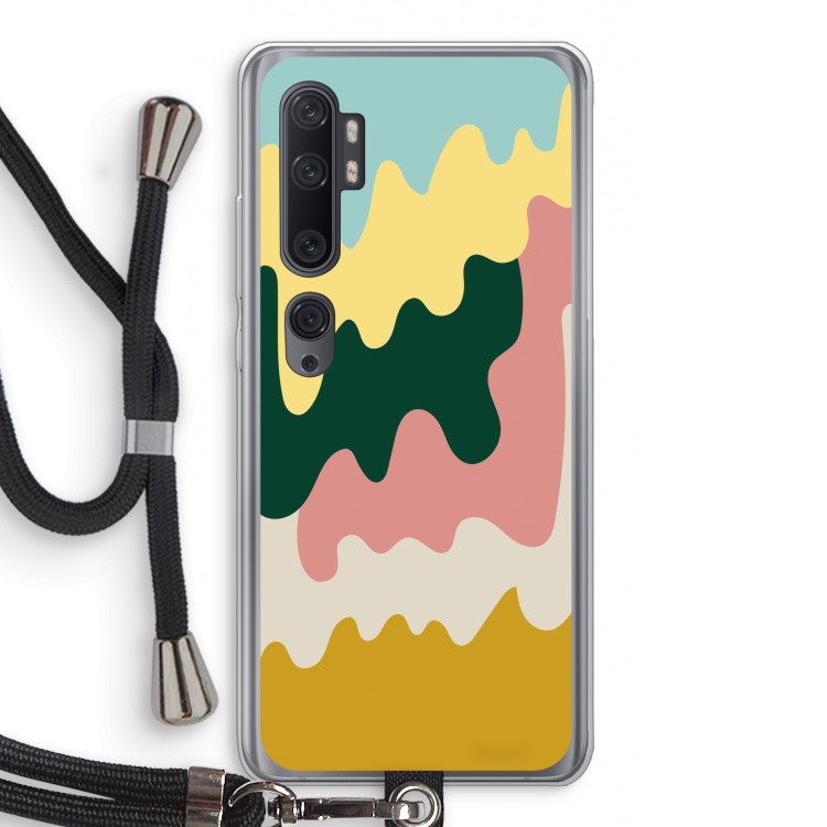 Baar B: Xiaomi Mi Note 10 Pro Transparant Hoesje met koord
