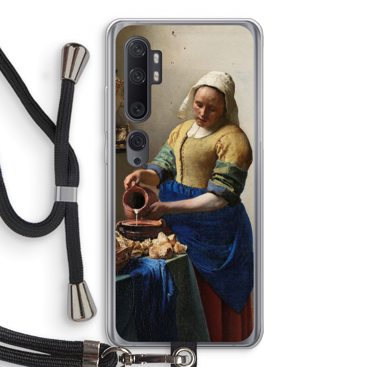 The Milkmaid: Xiaomi Mi Note 10 Pro Transparant Hoesje met koord