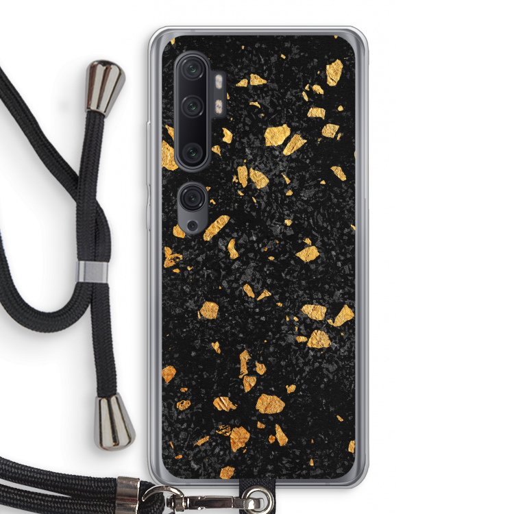 Terrazzo N°7: Xiaomi Mi Note 10 Pro Transparant Hoesje met koord