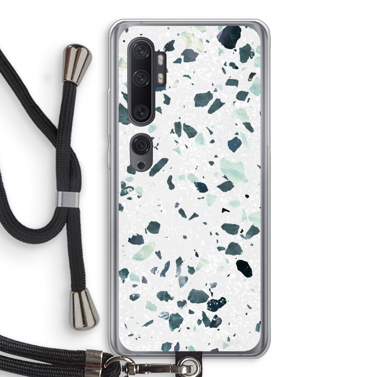 Terrazzo N°2: Xiaomi Mi Note 10 Pro Transparant Hoesje met koord