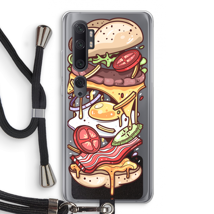 Diet Coke Please: Xiaomi Mi Note 10 Pro Transparant Hoesje met koord
