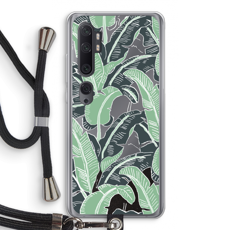 This Sh*t Is Bananas: Xiaomi Mi Note 10 Pro Transparant Hoesje met koord