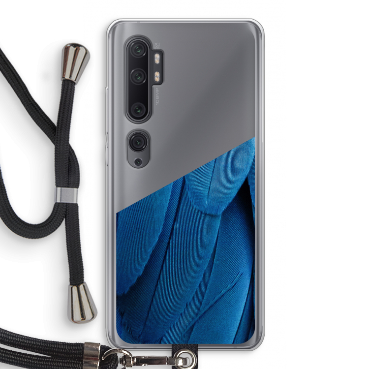 Pauw: Xiaomi Mi Note 10 Pro Transparant Hoesje met koord