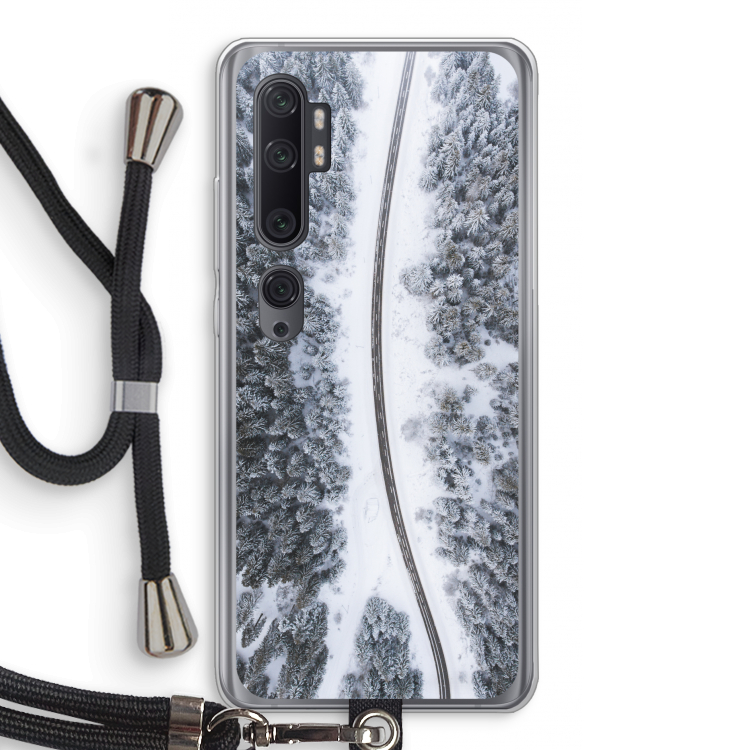 Snøfall: Xiaomi Mi Note 10 Pro Transparant Hoesje met koord