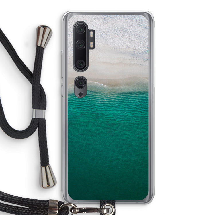 Stranded: Xiaomi Mi Note 10 Pro Transparant Hoesje met koord