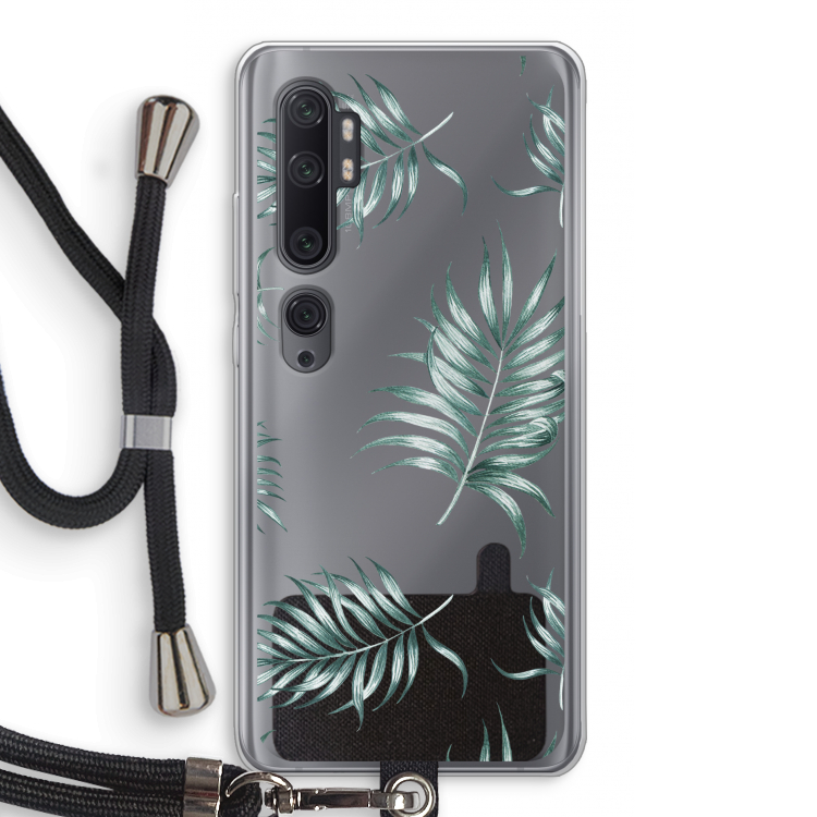Simple leaves: Xiaomi Mi Note 10 Pro Transparant Hoesje met koord