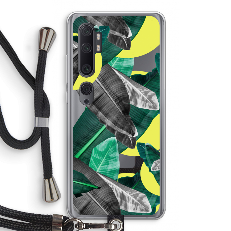 Fantasie jungle: Xiaomi Mi Note 10 Pro Transparant Hoesje met koord