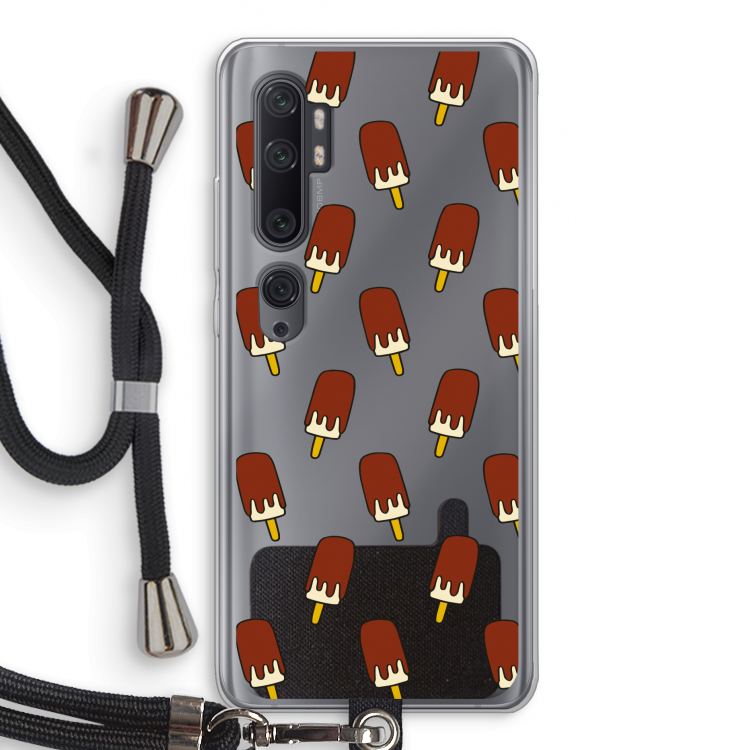 Yummy: Xiaomi Mi Note 10 Pro Transparant Hoesje met koord
