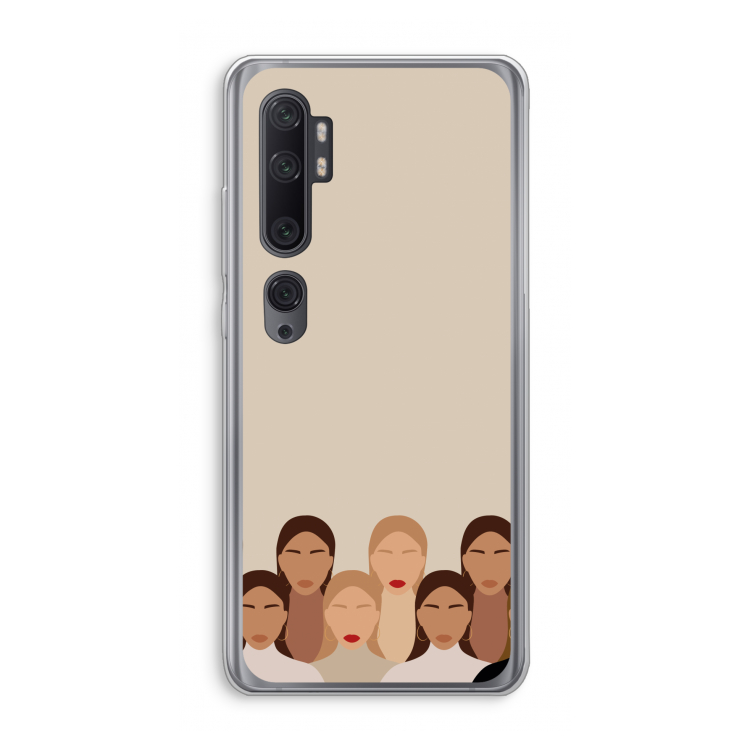 Girls girls girls: Xiaomi Mi Note 10 Pro Transparant Hoesje