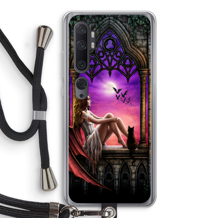 Kinderen van de nacht: Xiaomi Mi Note 10 Pro Transparant Hoesje met koord
