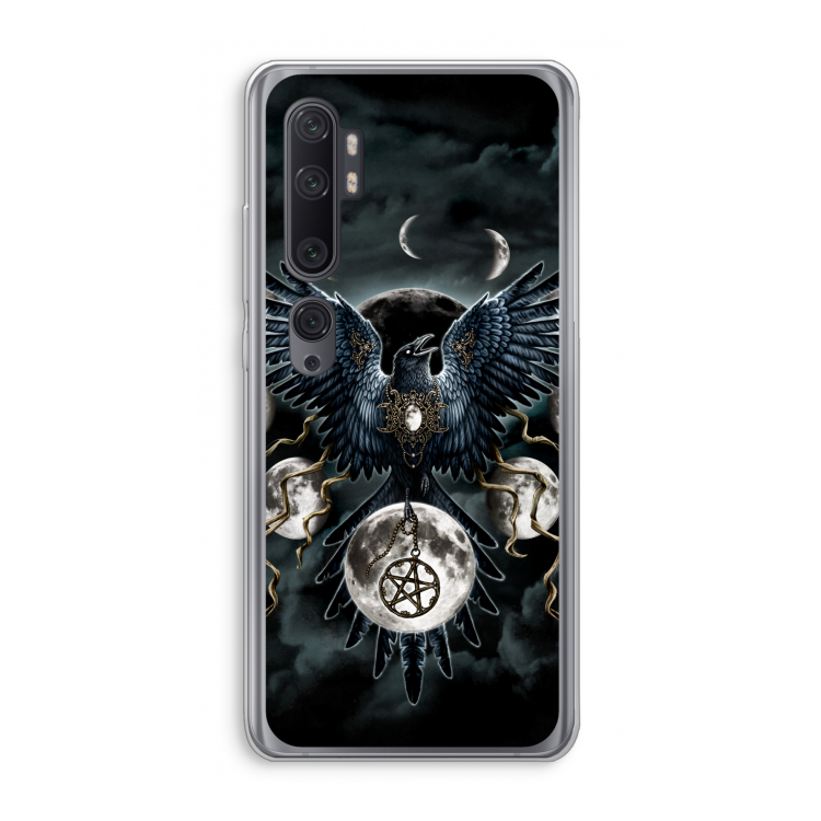 Sinister Wings: Xiaomi Mi Note 10 Pro Transparant Hoesje