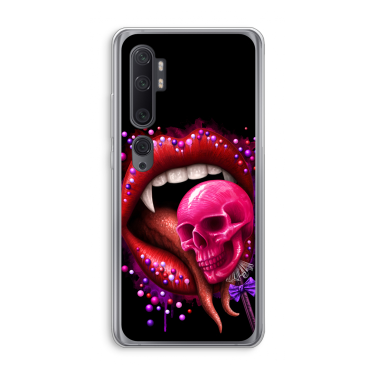Dodelijk zoet: Xiaomi Mi Note 10 Pro Transparant Hoesje