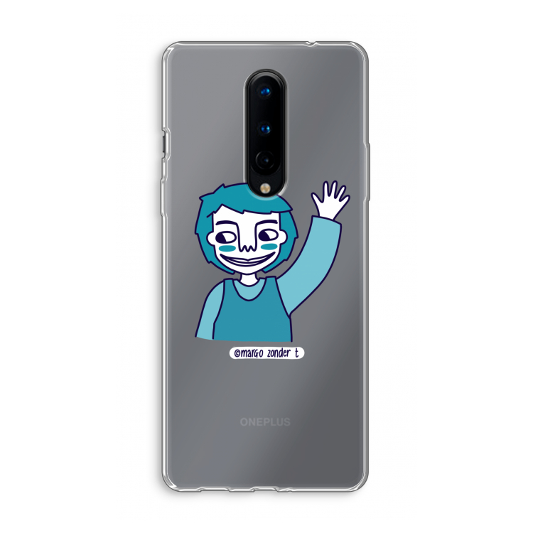 Zwaai: OnePlus 8 Transparant Hoesje