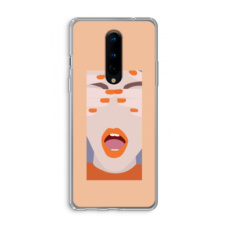 Surprise: OnePlus 8 Transparant Hoesje