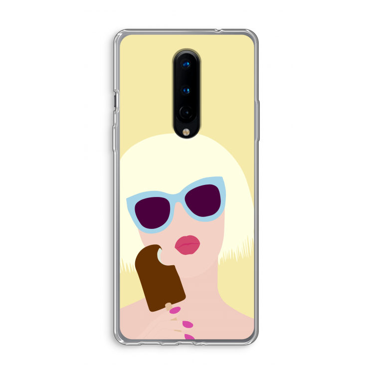 Ice cream: OnePlus 8 Transparant Hoesje