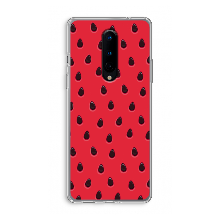 Watermelon: OnePlus 8 Transparant Hoesje