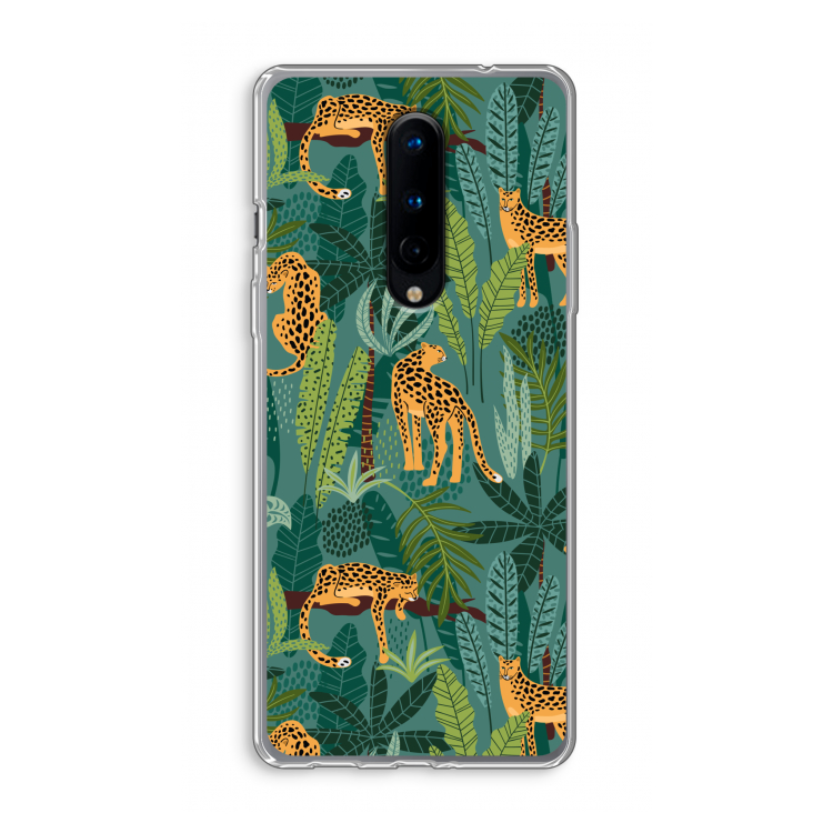 Luipaard 2: OnePlus 8 Transparant Hoesje