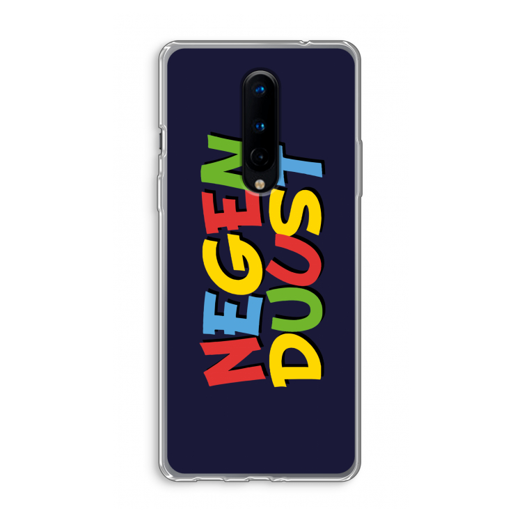 90's One: OnePlus 8 Transparant Hoesje
