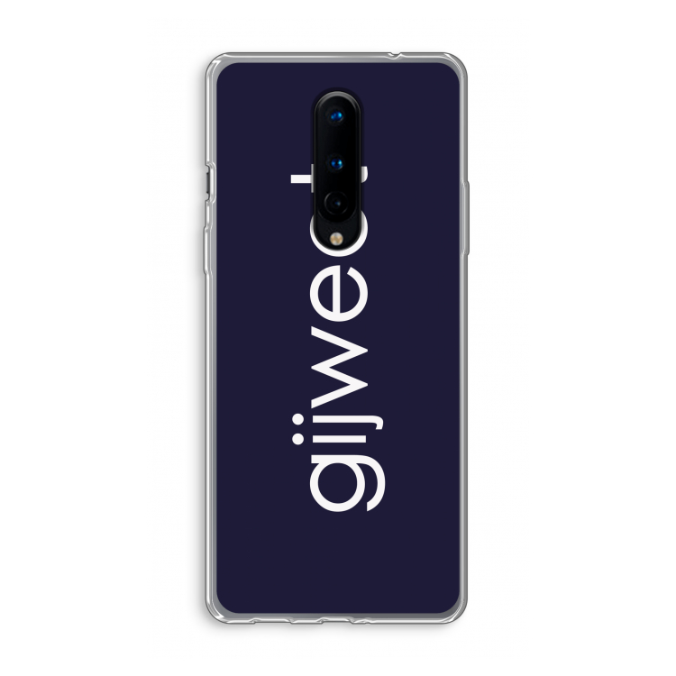 Gijweet: OnePlus 8 Transparant Hoesje