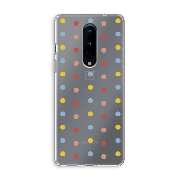 Bollen: OnePlus 8 Transparant Hoesje