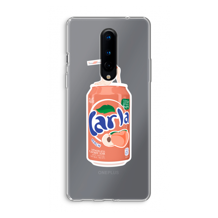 S(peach)less: OnePlus 8 Transparant Hoesje