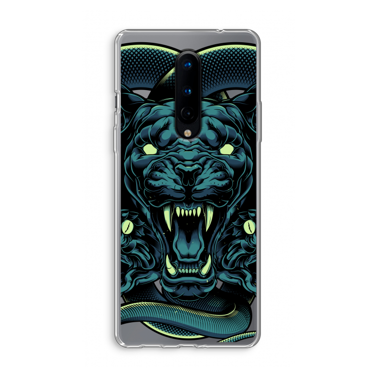 Cougar and Vipers: OnePlus 8 Transparant Hoesje