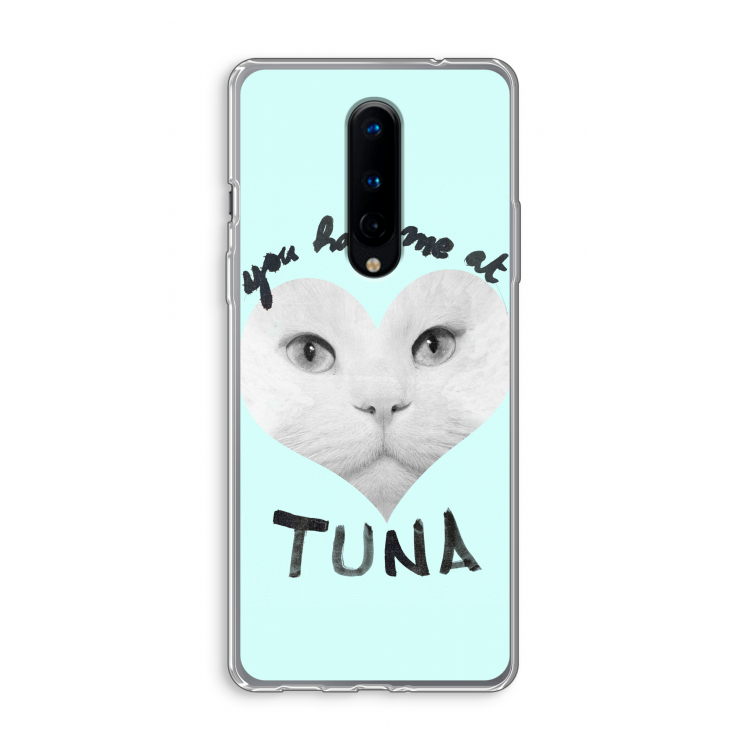 You had me at tuna: OnePlus 8 Transparant Hoesje