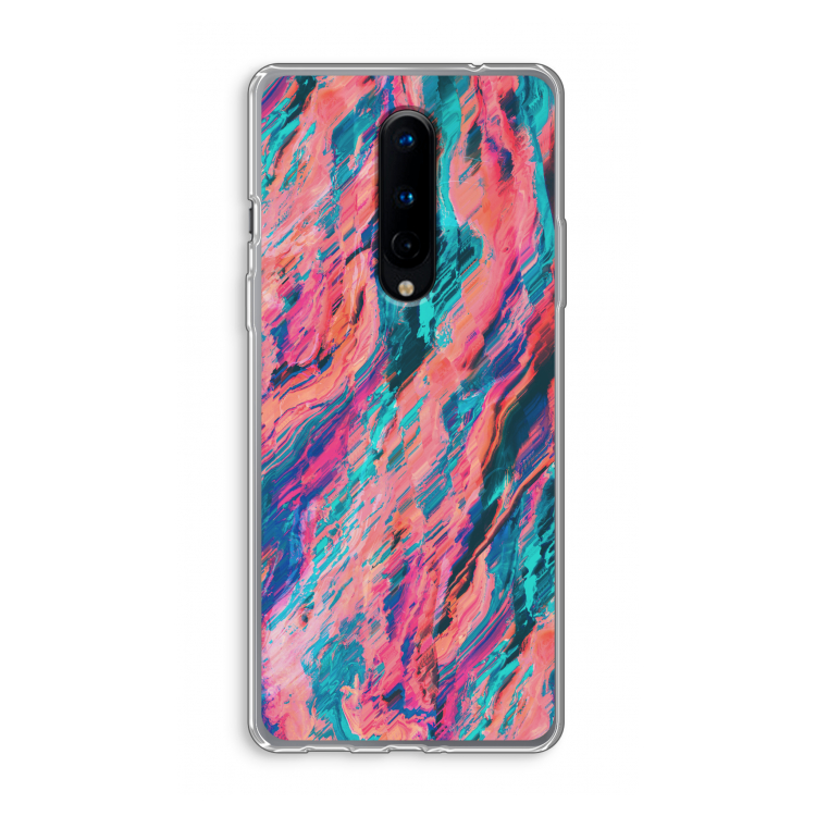 Electric Times: OnePlus 8 Transparant Hoesje