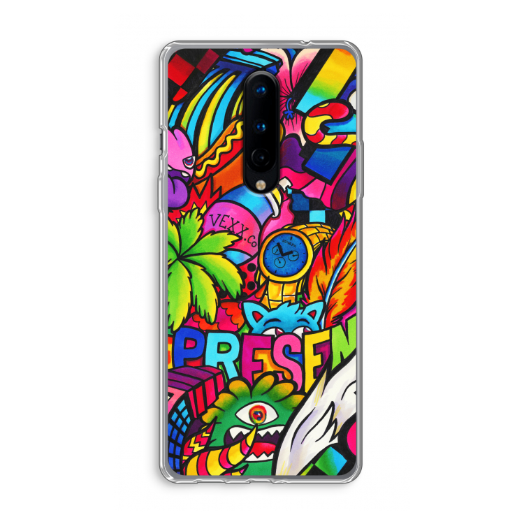 Represent: OnePlus 8 Transparant Hoesje