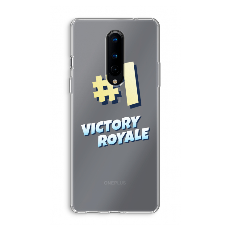 Victory Royale: OnePlus 8 Transparant Hoesje