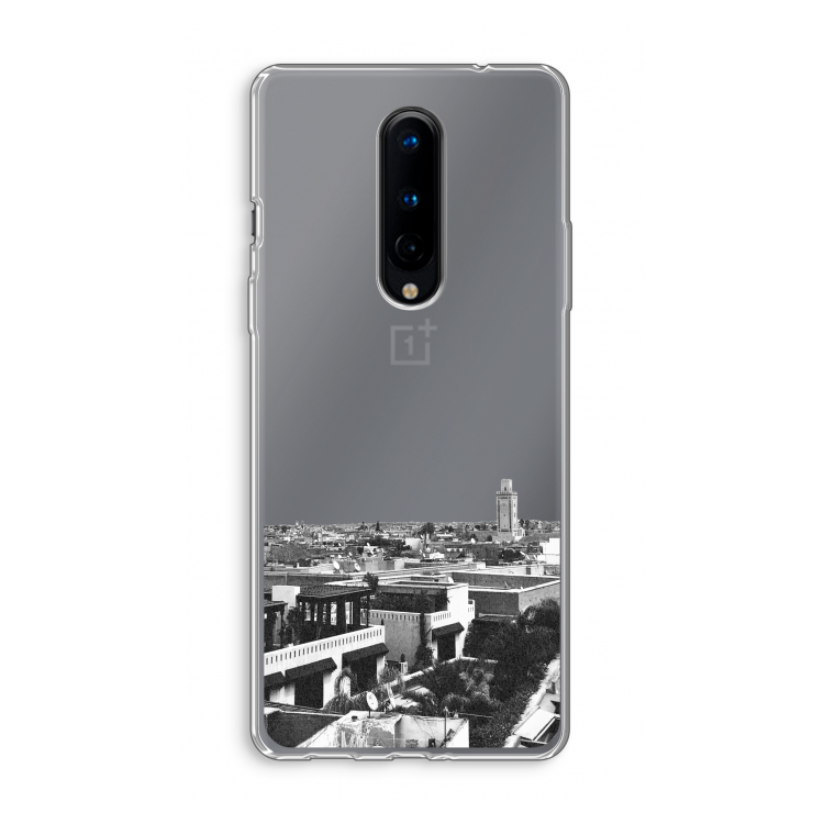 Marrakech Skyline : OnePlus 8 Transparant Hoesje